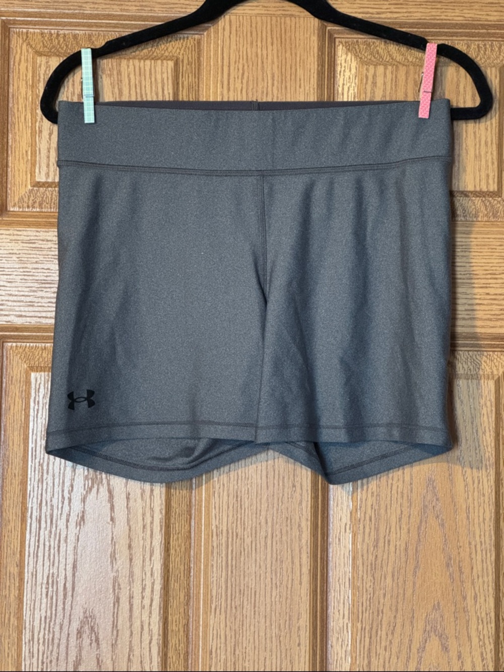 Under Armour Women's Charcoal Athletic Shorts